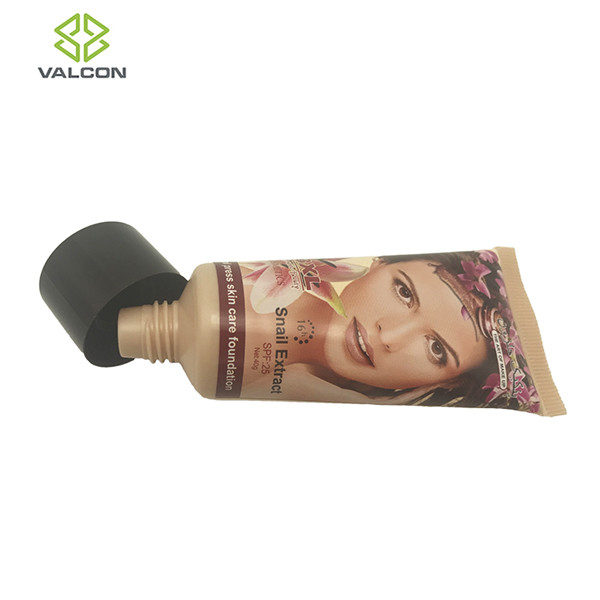 Labeling Round Empty Hand Cream Tubes 86 MM Length 5 Layers With EVOH