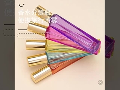 Spot square new 10ml spray bottle perfume glass bottle  Perfume Spray Bottle