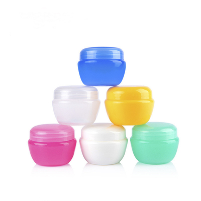 Refillable Face Cream Jar 5g10g20g30g50g PP Plastic Jars with dome lid
