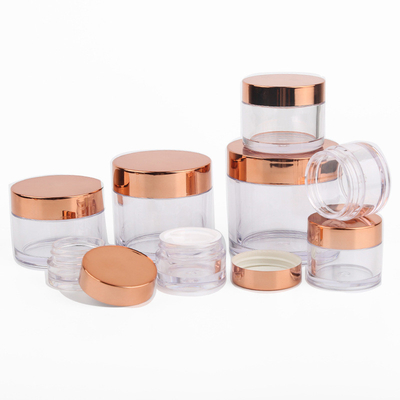 3-250g Petg Material Empty Face Cream Jar Cream Jars Cosmetic Packaging