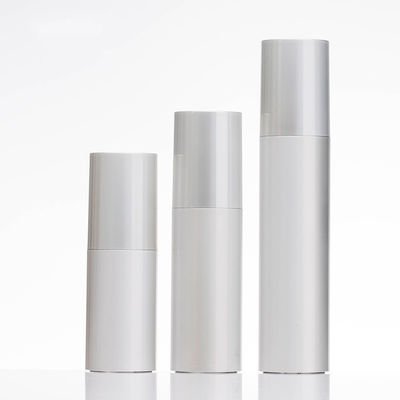 30ml 50m Refillable Lotion Dispenser Plastic PP AS Airless Cosmetic Jar
