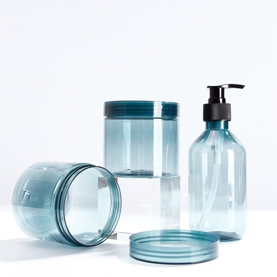 8oz 16oz Plastic Cosmetic Jars Body Scrub Packaging BPA FREE