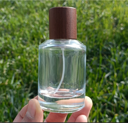 New Product 50ml In Stock Round Crimp Cap Perfume Spray Bottle Empty packaging