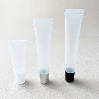 PP ABS Cosmetic Empty Lip Gloss Squeeze Tubes 10ml 15ml 20ml