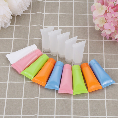 Screw Cap PET Soft Refillable Hand Lotion Tubes 15ml 20ml 30ml