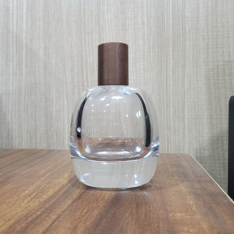 100ml Perfume Spray Atomizer Bottle Glass Rectangle Polishing