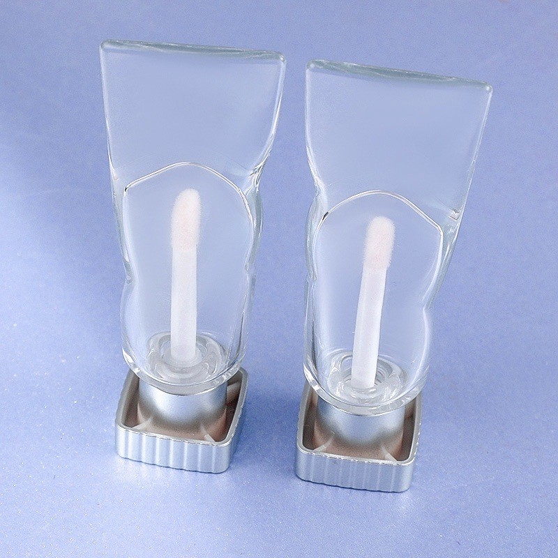 4ml Clear Lip Gloss Tubes With Custom Logo Ice Cube Lip