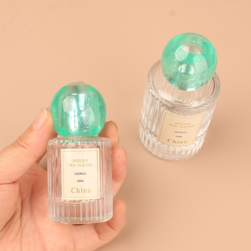 Polishing 30ml Glass Perfume Spray Bottle With Fine Processing