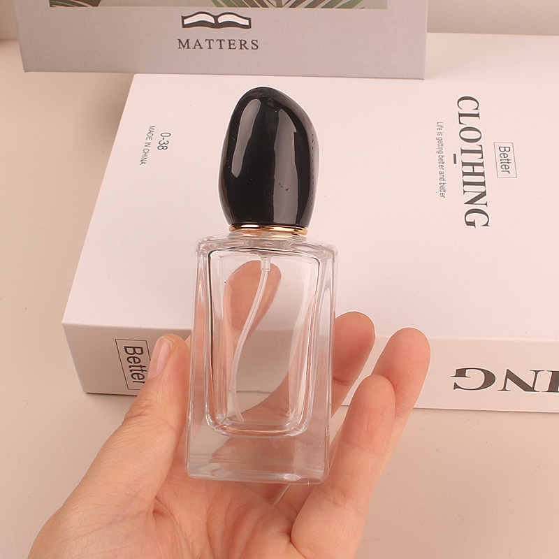 50ml Portable Perfume Glass Bottle Spray Travel With Fine Processing Polishing