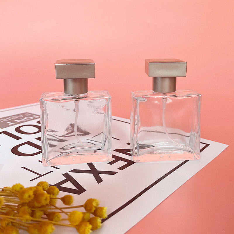 25ml 50ml Perfume Spray Bottle Cosmetics Split Portable Glass Empty