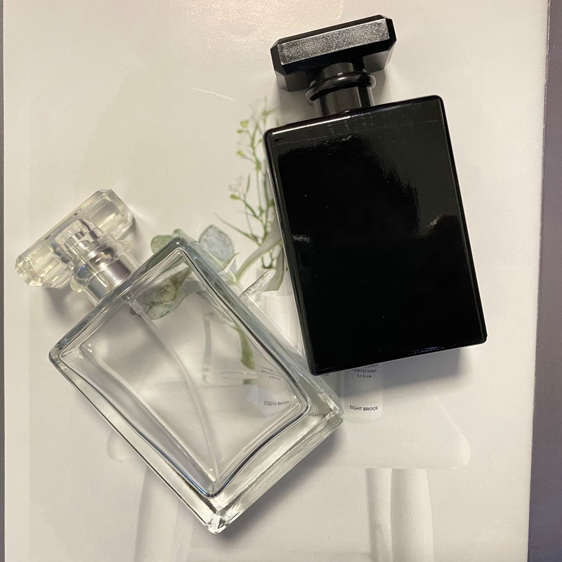 100ML Acrylic Perfume Spray Bottle Press Type Cosmetics Glass
