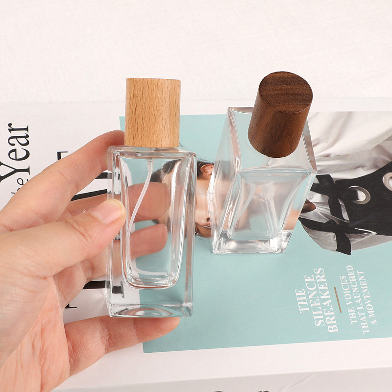 Walnut Scented Water Perfume Spray Bottle Portable 30ml 50ML Glass