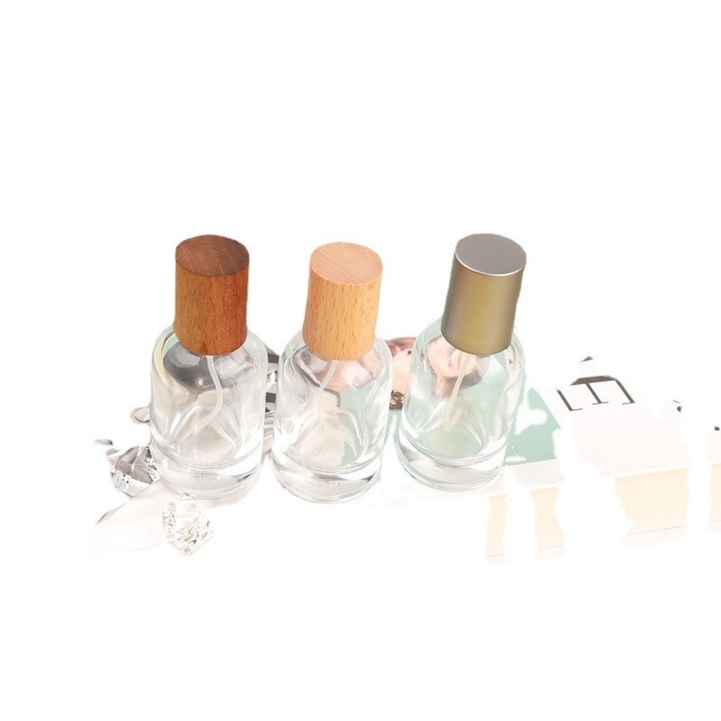 Luxury Glass Empty Perfume Bottle 30ml Clear Spray 500 Pcs