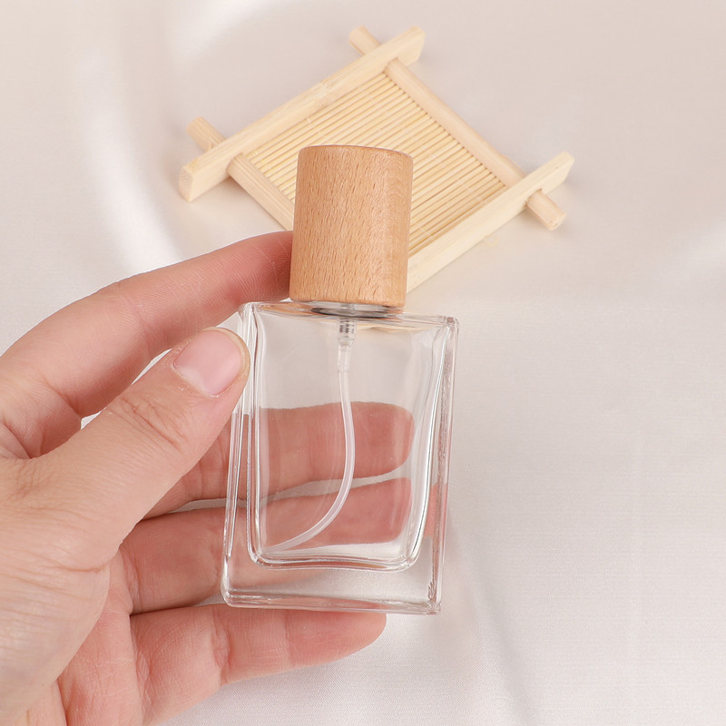 Portable Perfume Sub Bottled 30ml Square Glass Spray