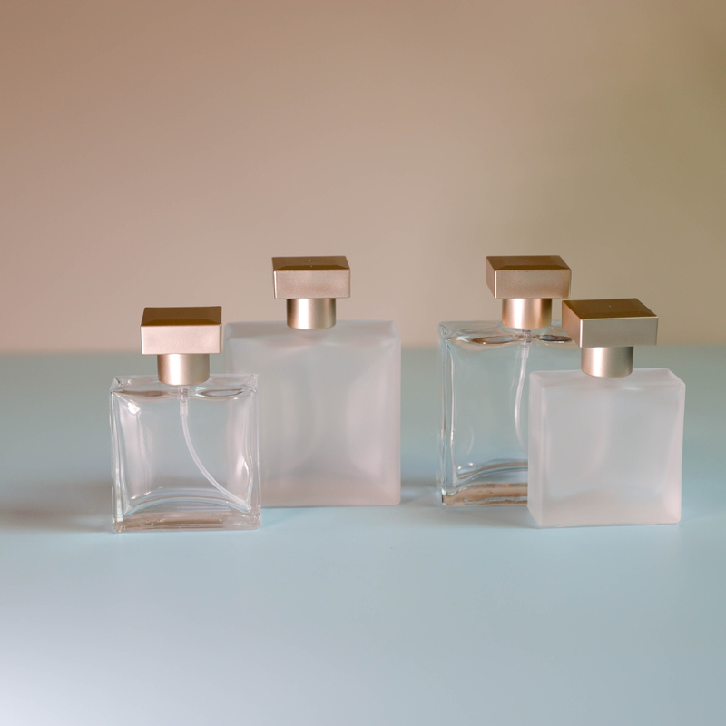 25ML 50ml Glass Perfume Spray Bottle Refillable 500 Pcs