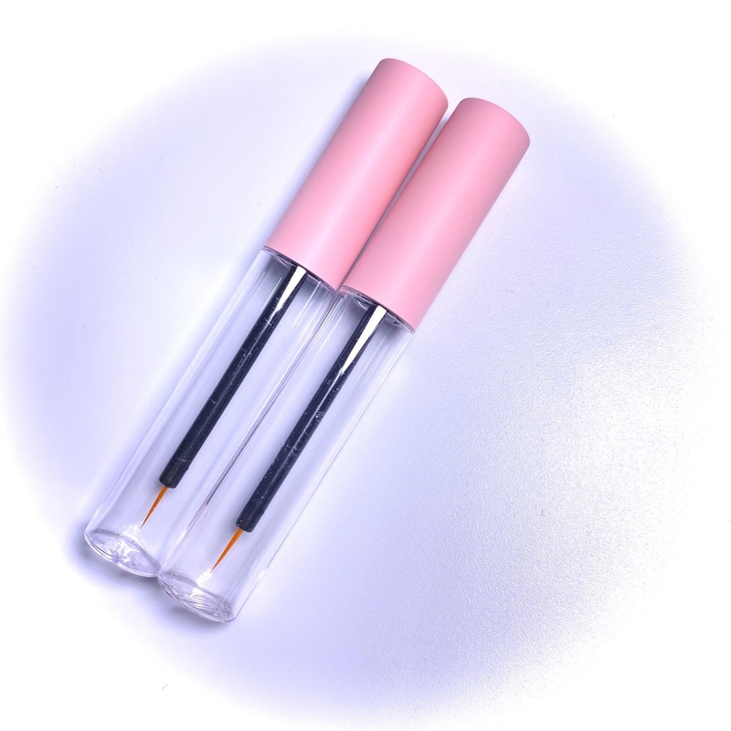 8 - 10ml Matte Pink Plastic Mascara Tube Makeup Package Eyeliner Liquid