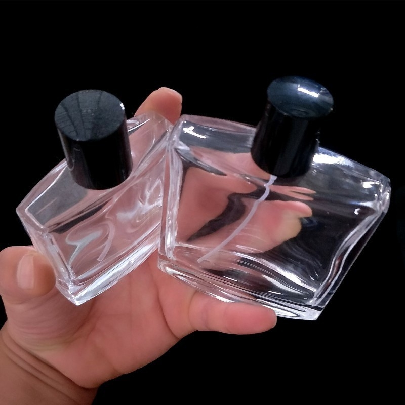 50ml 100ml Glass Perfume Spray Bottle With Your Logo refillable perfume bottle