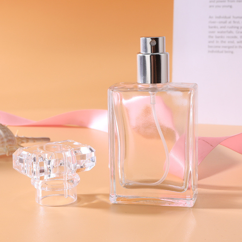 50ml Perfume Refillable Spray Bottle Muticolors Fine Processing Polishing
