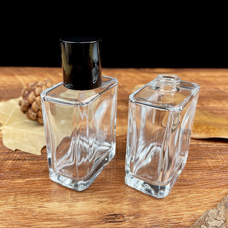 Refillable Perfume Spray Bottle Glass Clear 50ml 30ml