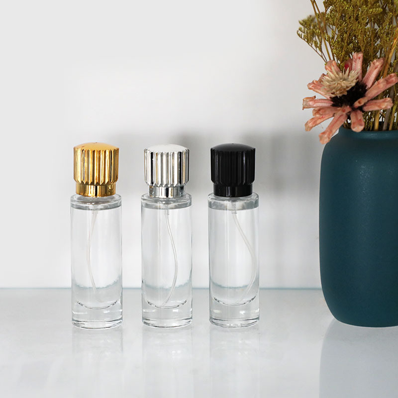 Glass 30ml Perfume Spray Empty Bottle Refillable Rectangle Clear