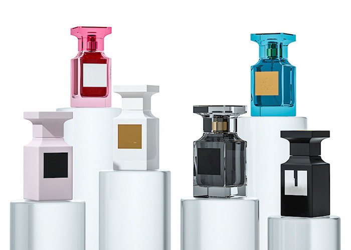 OEM 50ml Perfume Spray Bottle Luxury Glass Material For Women