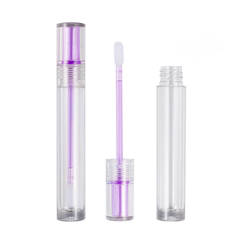Custom Label Empty Lip Gloss Tube 8ml Containers With Colorful Wands