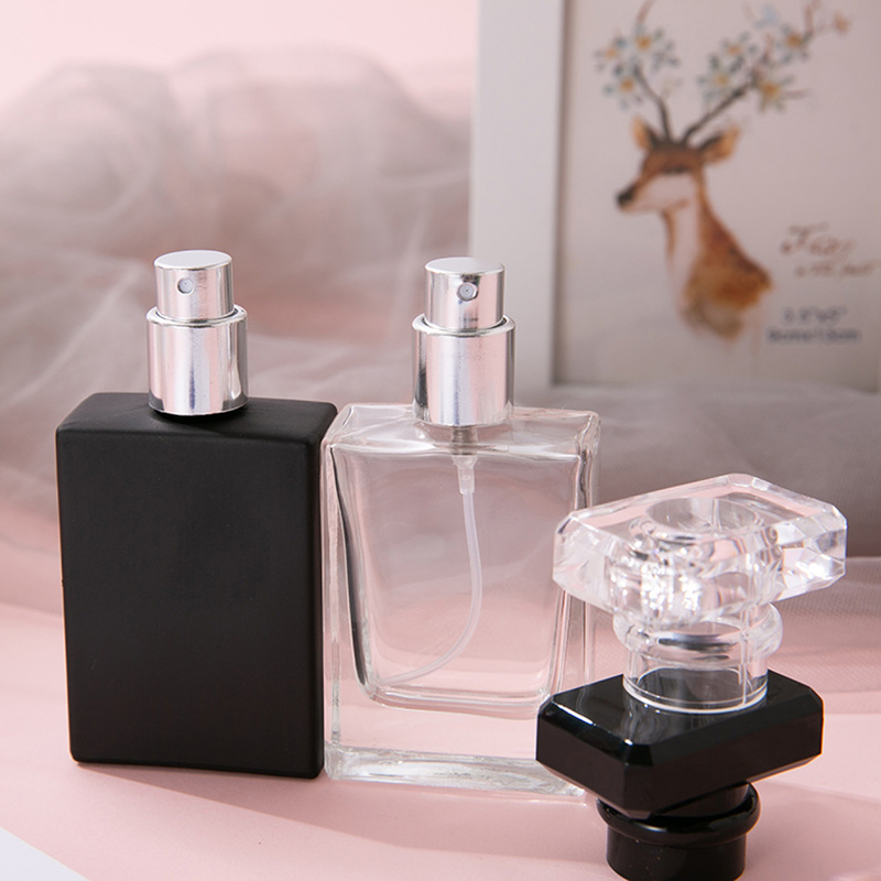 Offset Printing Perfume Spray Bottle 55ml 70ml 100ml Fine Mist Atomiser