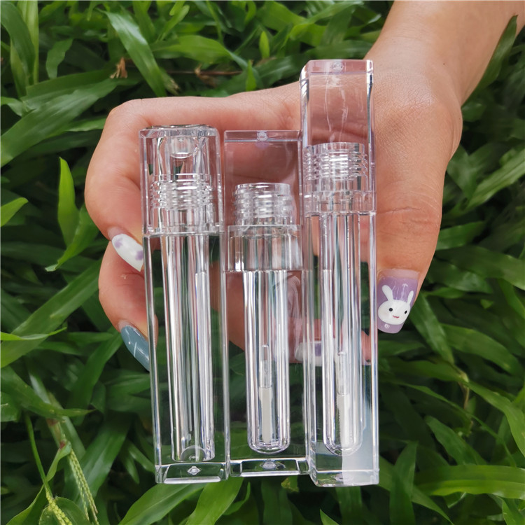 Plastic AS ABS Transparent 8ml Lip Gloss Tubes 3D Printing