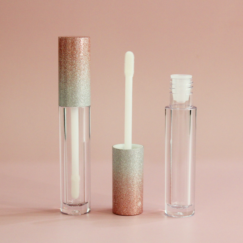 High Grade ABS AS Glitter Brush Tip Lip Gloss Tubes 4.5ml