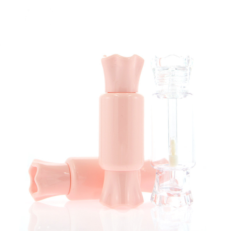 Skin Care Packaging OEM Round 8ml DIY Empty Lip Gloss Tubes Spray Coating