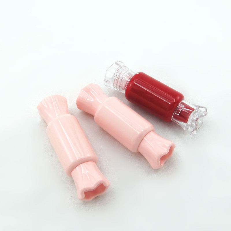 Skin Care Packaging OEM Round 8ml DIY Empty Lip Gloss Tubes Spray Coating