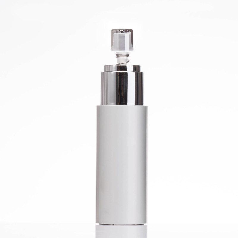30ml 50m Refillable Lotion Dispenser Plastic PP AS Airless Cosmetic Jar