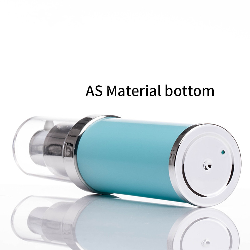 20ml 30ml Cosmetic Airless Lotion Pump Bottles Silk Printing