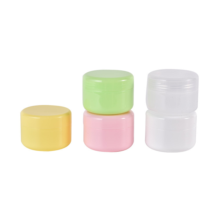 50Ml 100Ml 250Ml Polypropylene Plastic Cream Jars Surface Printing