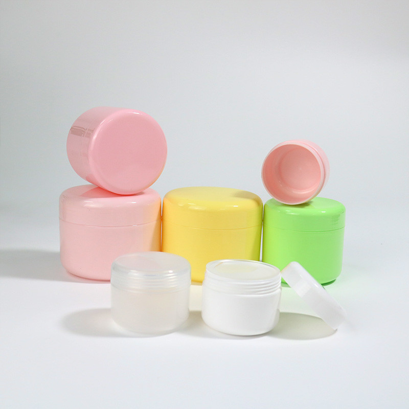 50Ml 100Ml 250Ml Polypropylene Plastic Cream Jars Surface Printing