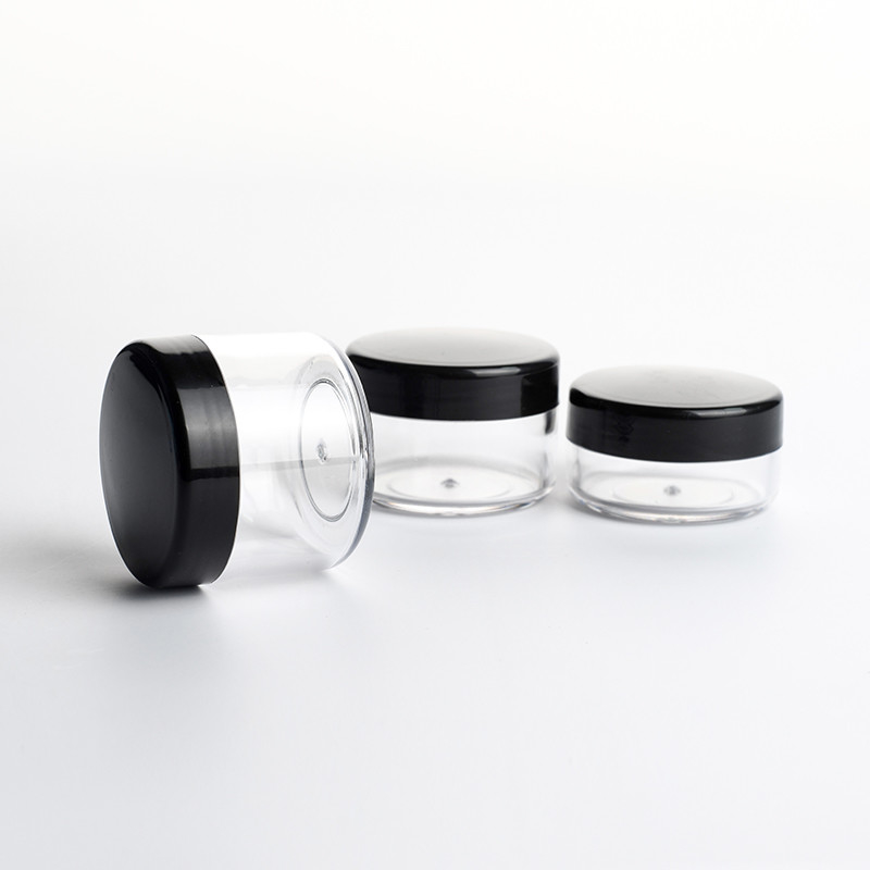 PP Lid Mini Face Cream Jar Plastic Cosmetic Jars 10g 15g 20g