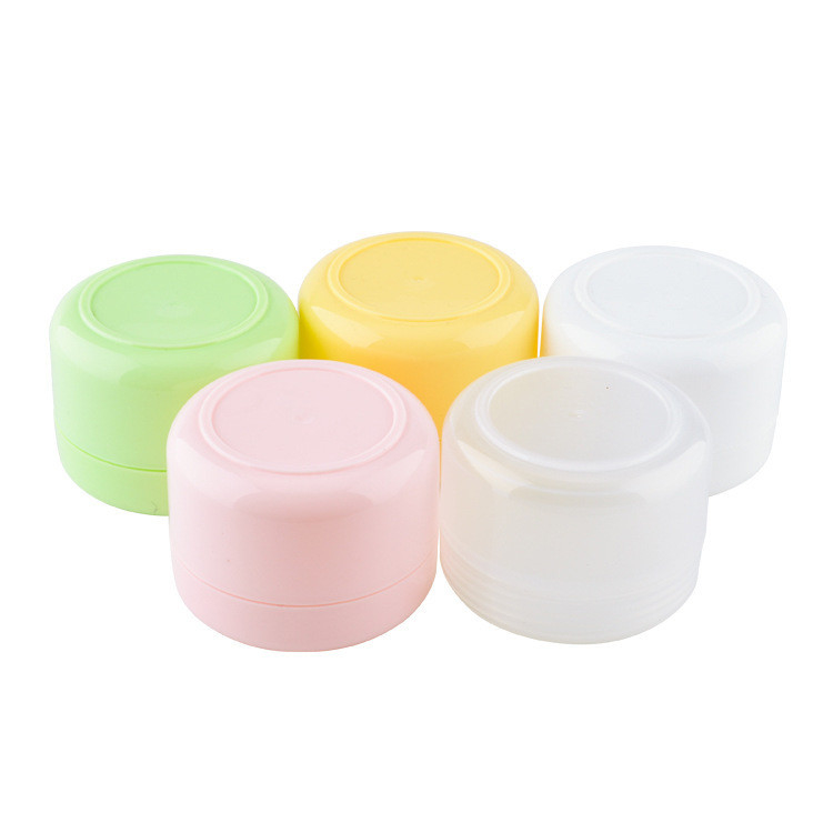 Wholesale face cream pp face cream plastic cosmetic jar with pull tab cosmetic cream box