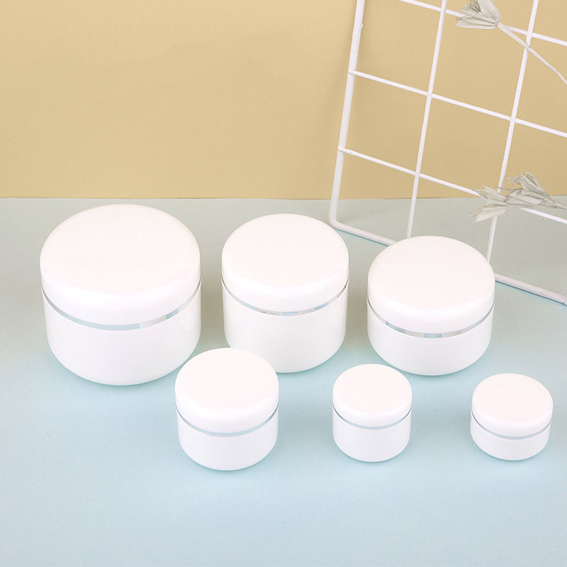 20g 50g 100g 150g 250g Face Cream Box PP Plastic Cosmetic Jars For Lip Scrub Face Cream