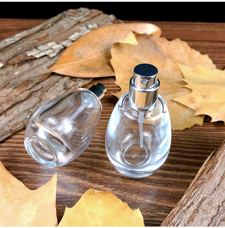 New Wholesale Luxury 30ml Conical Empty Fancy Glass Spray Perfume Spray Bottle Packaging