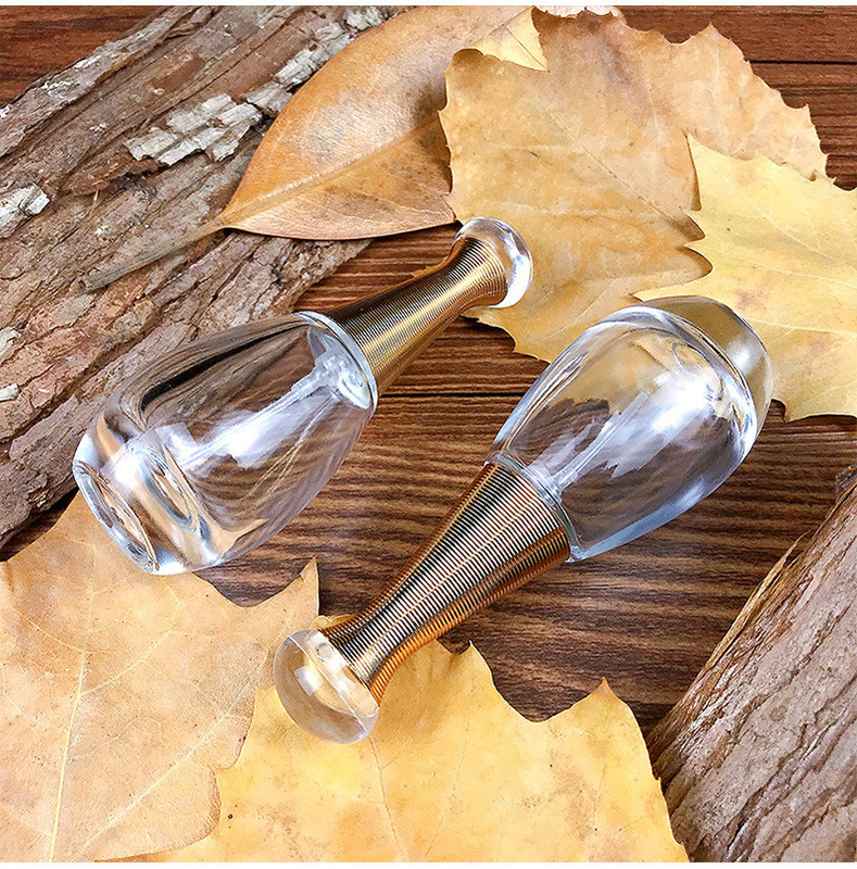 New Wholesale Luxury 30ml Conical Empty Fancy Glass Spray Perfume Spray Bottle Packaging