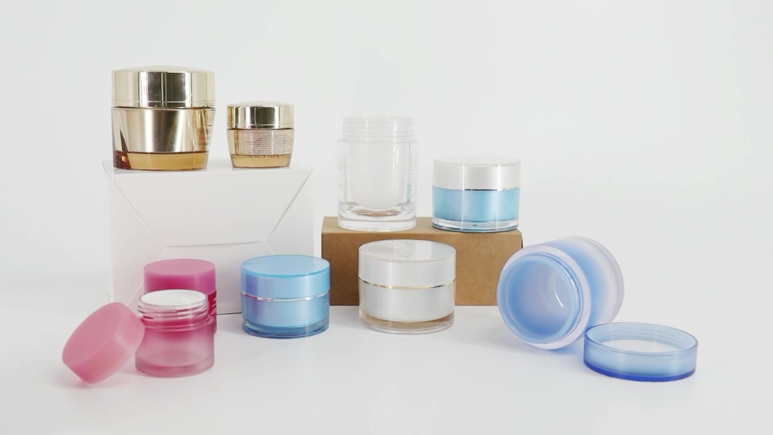 OEM PP Acrylic Face Cream Jar Skin Cream Packaging 20g 30g 50g
