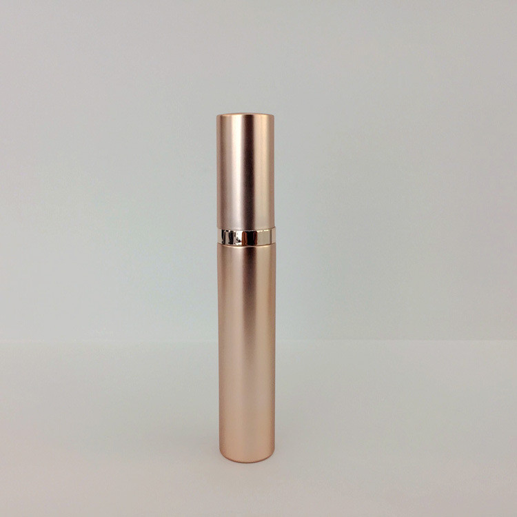Rose Gold ABS AS Plastic Mascara Tube 20*118mm Round Eyelash Bottle