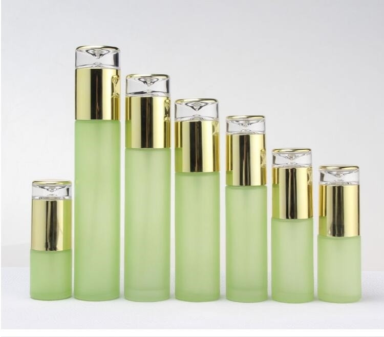 Airless Frosted Glass Lotion Bottle 20g 30g 50g