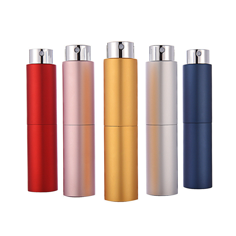 Twist Up Glass Aluminium Perfume Bottle 5ml 8ml 10ml 20ml