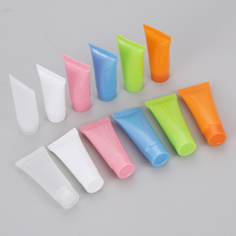 Screw Cap PET Soft Refillable Hand Lotion Tubes 15ml 20ml 30ml