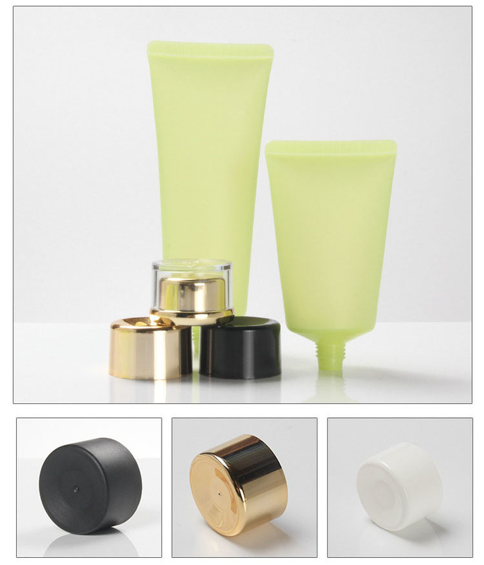 Flip Top Cap Cosmetic Empty Squeeze Tubes For Lotion 50ml 100ml