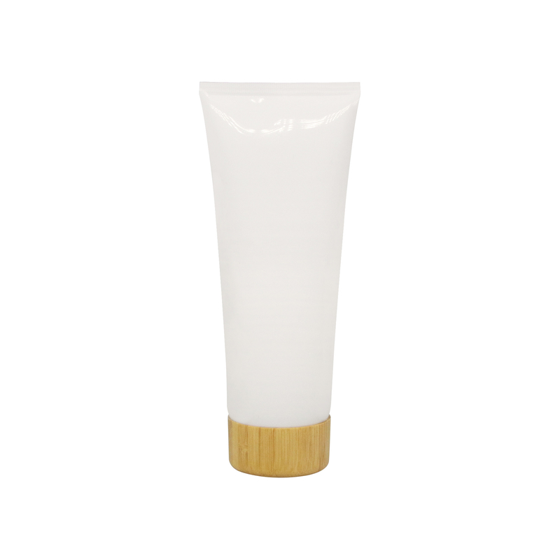 Bamboo Lid Cosmetic Squeeze Tube 150ml