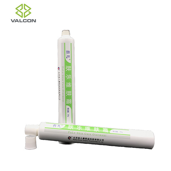 20g Round Shape Laminated Tubes , Empty Ointment Tubes ABL Aluminum