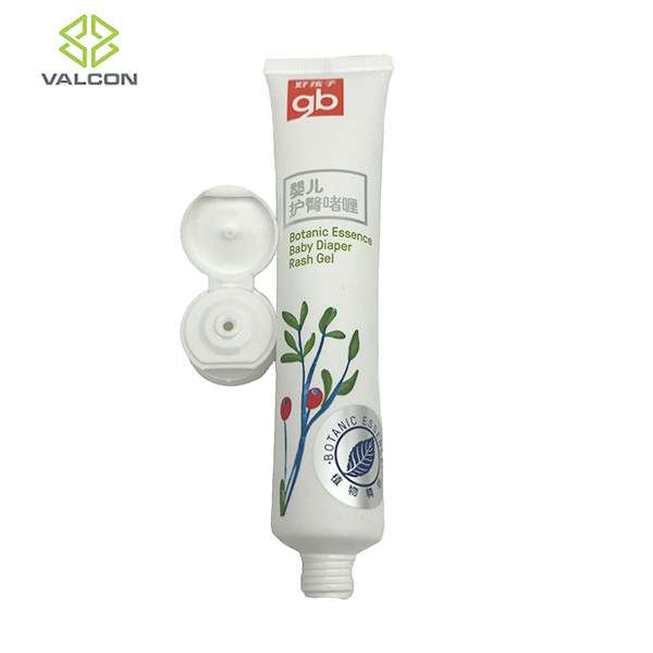 Matte Surface Plastic Ointment Tubes 50 ML PP Material Cap For Rash Gel